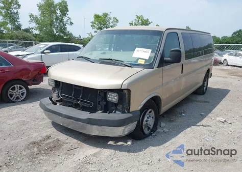 2011 Chevrolet Express G3500 Ls из США, поврежденный, VIN 1GAZGZFG2B1167736